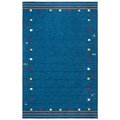 Safavieh 8 x 10 ft. Hand-Woven Himalaya Modern & Contemporary Rectangle Wool RugBlue HIM563M-8